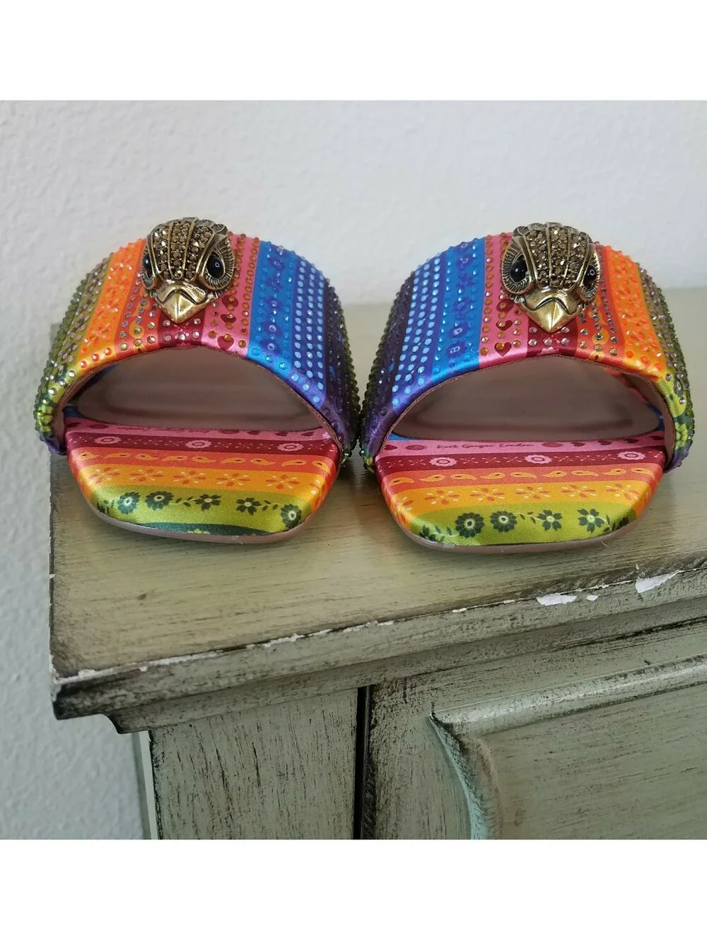 Kurt Geiger London Kensington Flat Sandals - Picture 7 of 10